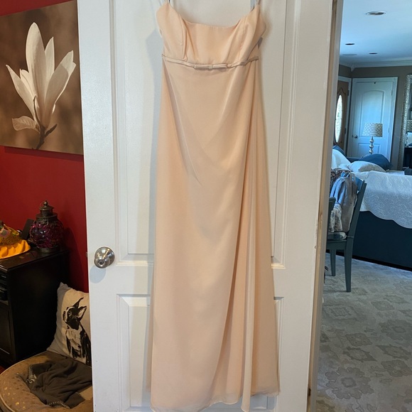 Alfred Angelo Champagne Bridesmaid Dress NWT - Picture 1 of 6